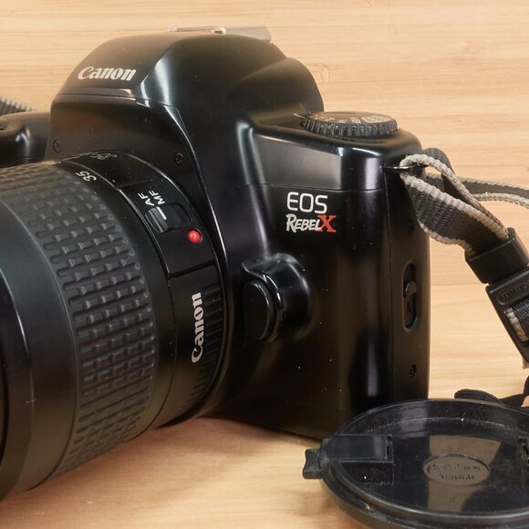 Canon EOS Rebel X Film SLR Camera , with Canon 35-80mm Lens, Made in Taiwan - Picture 4 of 9